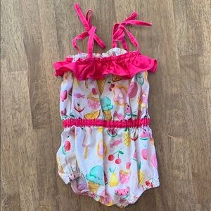 🍭3/$23 Sweets Romper🍭🍩🍬🧁🍦